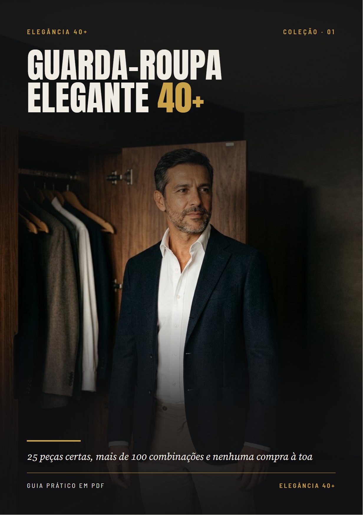 Capa do guia Guarda-Roupa Elegante 40+